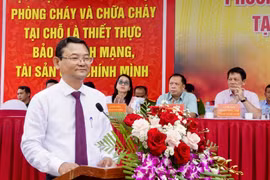 Gia Lai thực tập phương án chữa cháy, cứu nạn cấp tỉnh với hơn 300 người tham gia