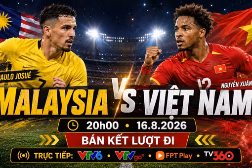 Malaysia vs Việt Nam 20h 16/8: Link trực tiếp, đội hình và dự đoán tỷ số