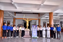 Đoàn phường An Khê ra mắt Câu lạc bộ Thiếu nhi “Bảo tồn bản sắc văn hoá dân tộc”