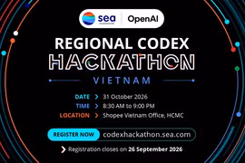  Banner thông tin cuộc thi Sea x OpenAI Regional Codex Hackathon - Vietnam.