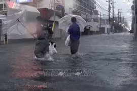 Bão Dujuan gây nhiều thương vong, ngập lụt nghiêm trọng tại Nhật Bản
