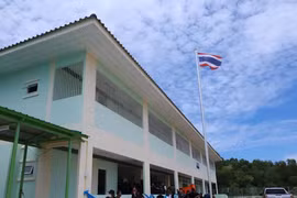 Một cảnh sát đã bắn chết người vợ là giáo viên tại trường mầm non nơi bà làm việc ở Thái Lan ngày 9-9. Ảnh: Facebook/Trung tâm quan hệ công chúng tỉnh Chonburi