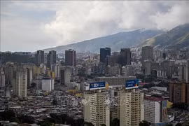 Quang cảnh thủ đô Caracas, Venezuela.