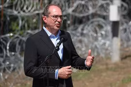 Bộ trưởng Nội vụ Liên bang Đức Alexander Dobrindt. Ảnh: PAP/TTXVN.