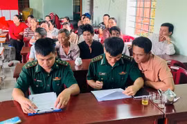 An Lương tuyên truyền chính sách hỗ trợ giải bản tàu cá và chống khai thác IUU
