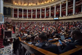Quang cảnh phiên họp Quốc hội Pháp tại thủ đô Paris. 